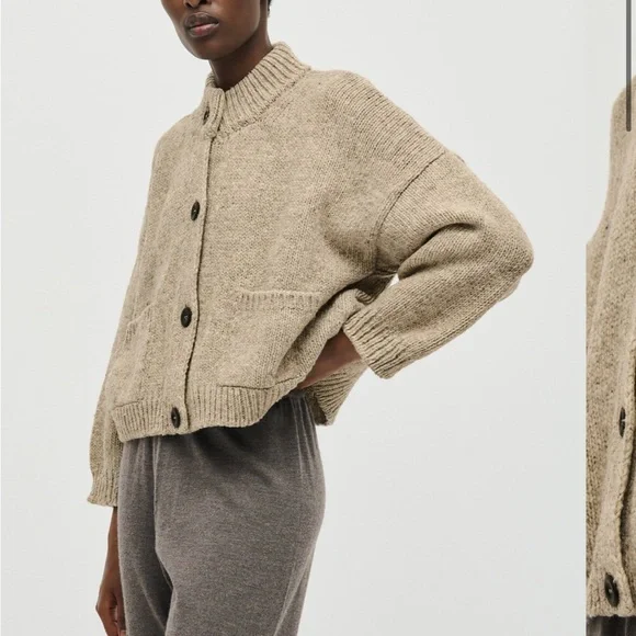 SOLD! Babaa cardigan no23 mist - Picture 3 of 7